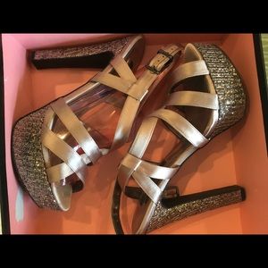 Platform dress sandals